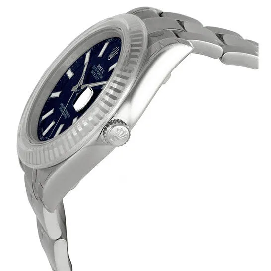 Bracelets Original Rolex Datejust II Blue Dial Stainless Steel Oyster Bracelet Automatic Mens Watch 116334BLSO JMS always