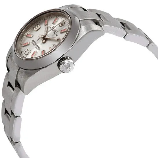 JMS always Original Rolex Lady Oyster Perpetual 26 Silver Dial Stainless Steel Oyster Bracelet Automatic Watch 176200SAPSO Bracelets JMS always Original Rolex Lady Oyster Perpetual 26 Silver Dial Stainless Steel Oyster Bracelet Automatic Watch 176200SAPSO Bracelets