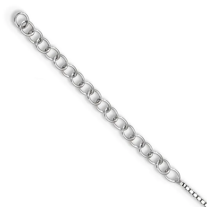 Necklaces Sterling Silver Blue Diamond Small Heart Pendant Goldia