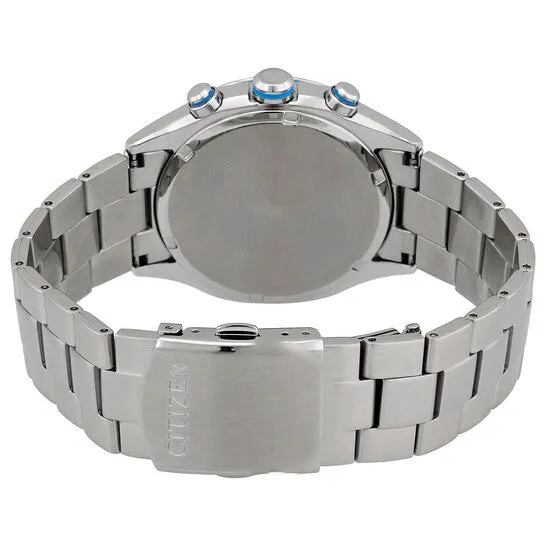 Original Citizen Chronograph Blue Dial Stainless Steel Mens Watch CA043054M JMS always Bracelets