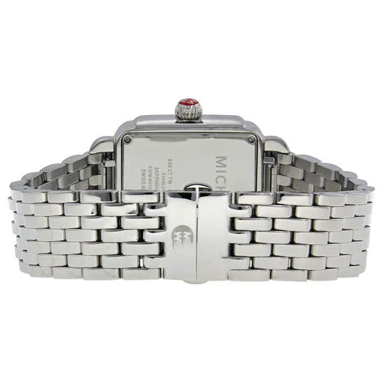 Original Michele Deco Signature Mother of Pearl Stainless Steel Ladies Watch MWW06T000075 JMS always Necklaces Original Michele Deco Signature Mother of Pearl Stainless Steel Ladies Watch MWW06T000075 JMS always Necklaces
