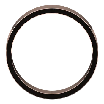 14K Rose Gold 5 mm Standard Weight Flat Edge Wedding Band TreasureFineJewelers Rings