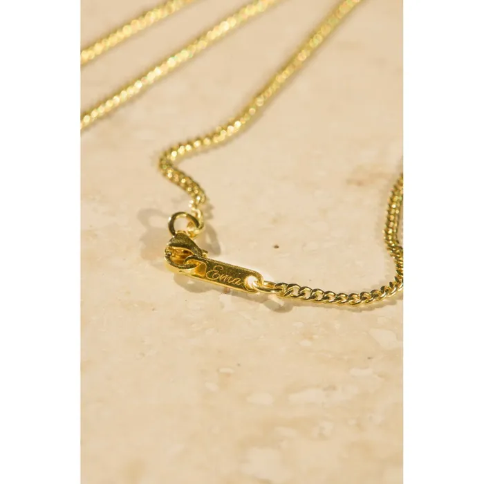 Necklaces Ema Jewels Y Initial Cursive Engraved Pendant Necklace 14K 925 Gold Vermeil