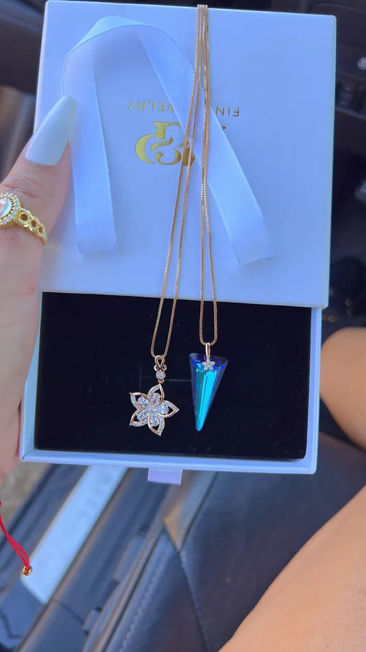Necklaces MP Jewelry Swarovski Beauty Necklace Set