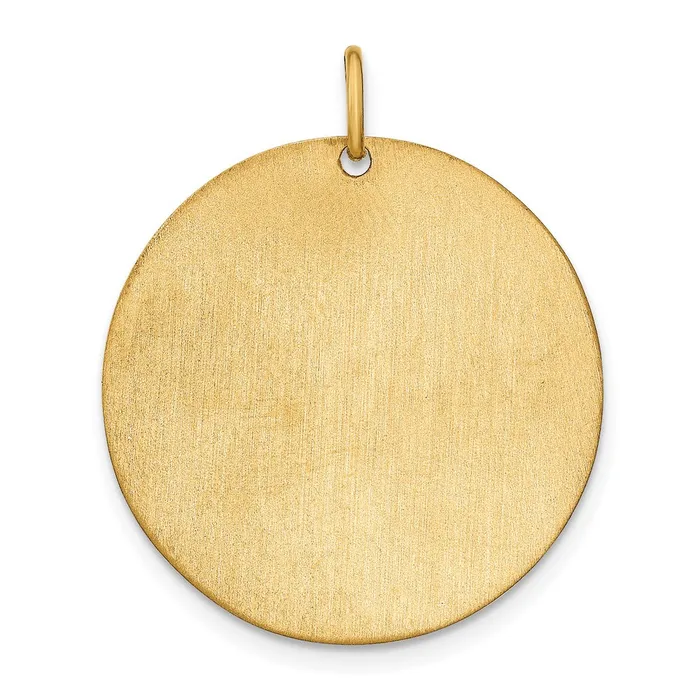 Rings Sterling SilverGoldplated Large Picture Jewelry Disc Charm TreasureFineJewelers