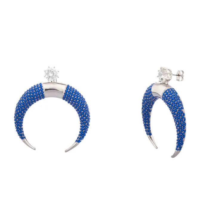 vendorunknown Earrings Growing Crescent Earrings