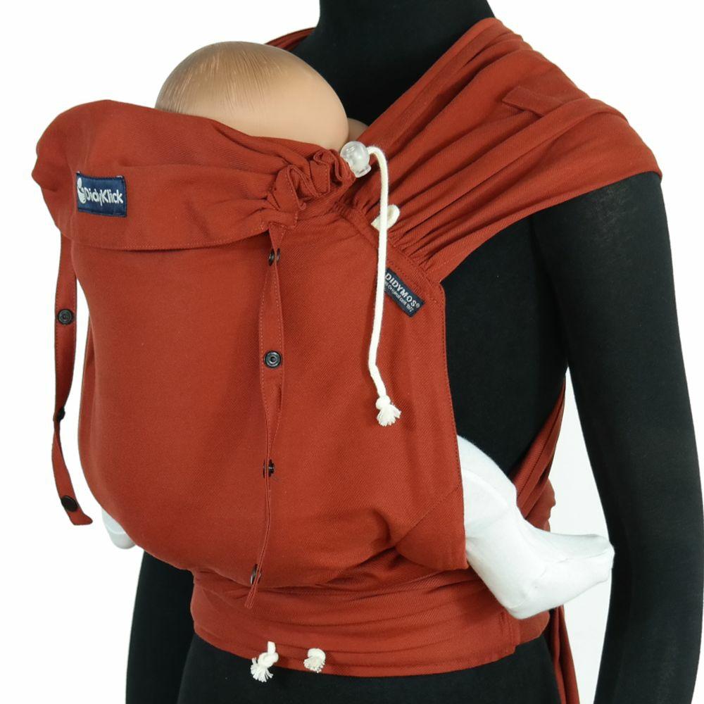 Babytragen & Tragetücher |   Babytrage Didyklick 4U Halfbuckle Ab Geburt – 3,5 Kg – 20 Kg – Anhock-Spreiz-Haltung, Bauch-, Rücken- Und Hüfttrageweise, 100 % Kba-Baumwolle – Rusty Red Babytragen & Tragetücher Babytragen & Tragetücher