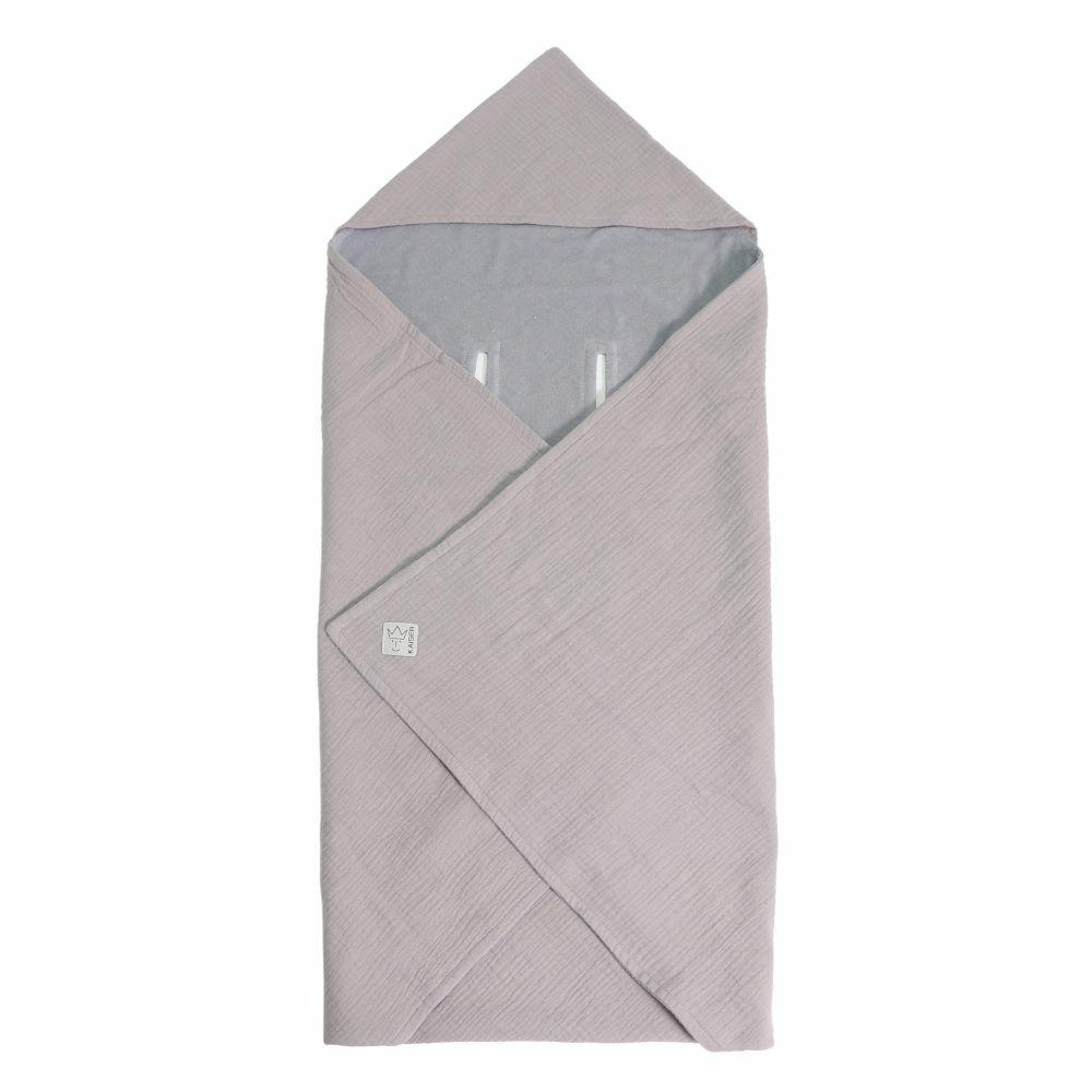 Fußsäcke |   Einschlagdecke Sunny Wrap Summer Für Babyschalen 85 X 85 Cm – Light Grey Fußsäcke Fußsäcke