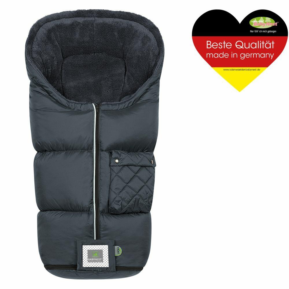 Fußsäcke |   Fleece-Fußsack Gino-Cs Für Kinderwagen, Sportwagen & Buggy – Anthrazit – Kollektion 2023 Fußsäcke Fußsäcke