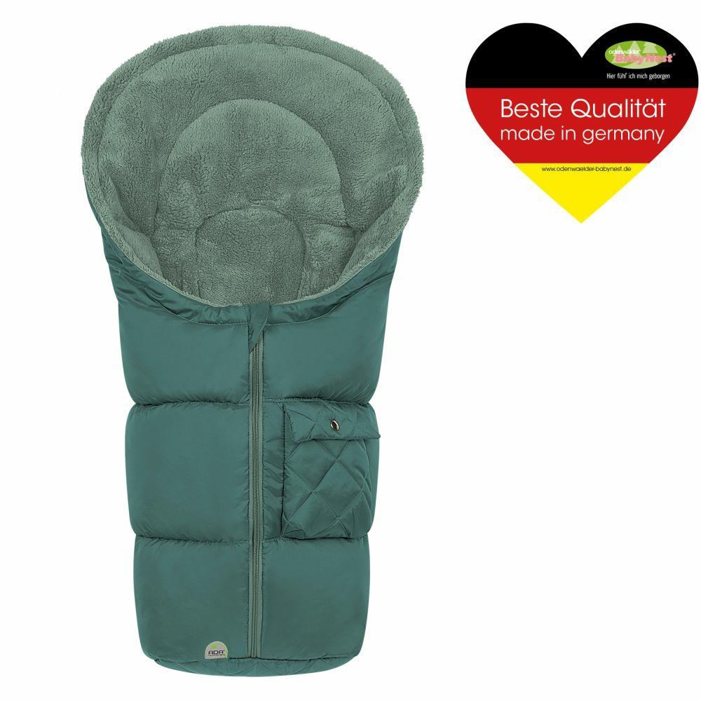 Fußsäcke |   Fleece-Fußsack Gino Für Babyschalen & Babywannen – Cosy Green – Kollektion 2023 Fußsäcke Fußsäcke