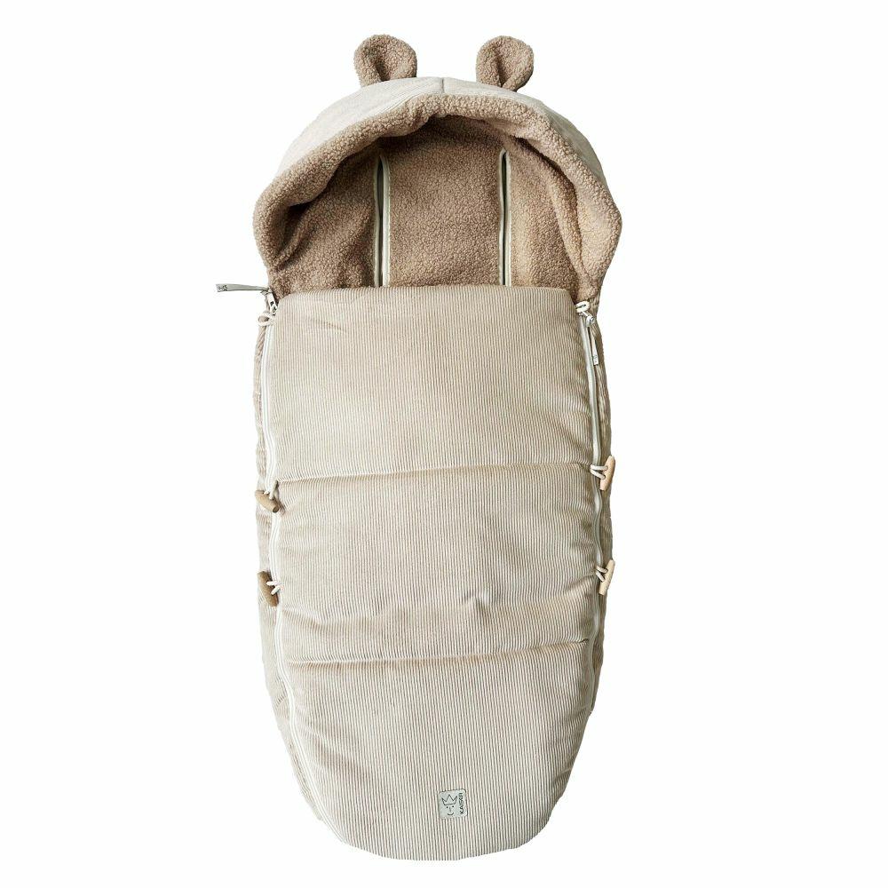 Fußsäcke |   Fleece-Fußsack Hau Kea Für Kinderwagen & Buggy – Sand Fußsäcke Fußsäcke