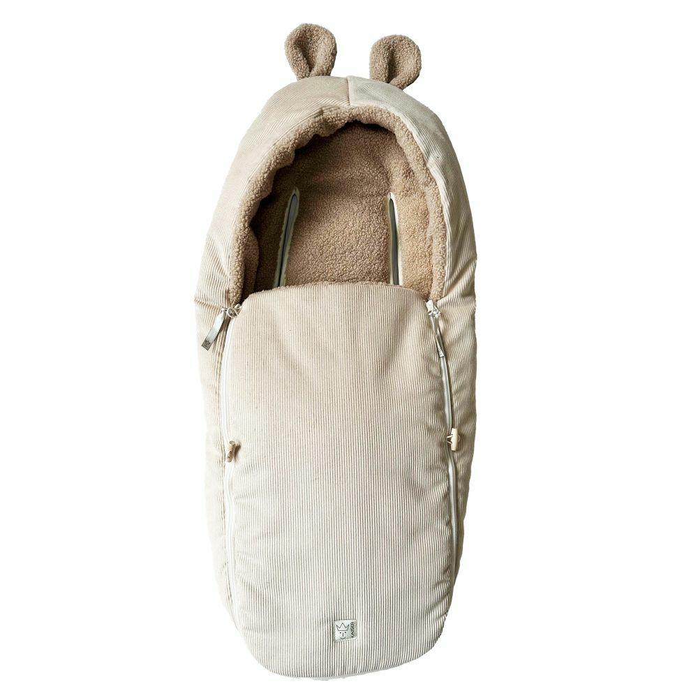 Fußsäcke |   Fleece-Fußsack Hima Für Babyschalen & Babywannen – Sand Shell Fußsäcke Fußsäcke