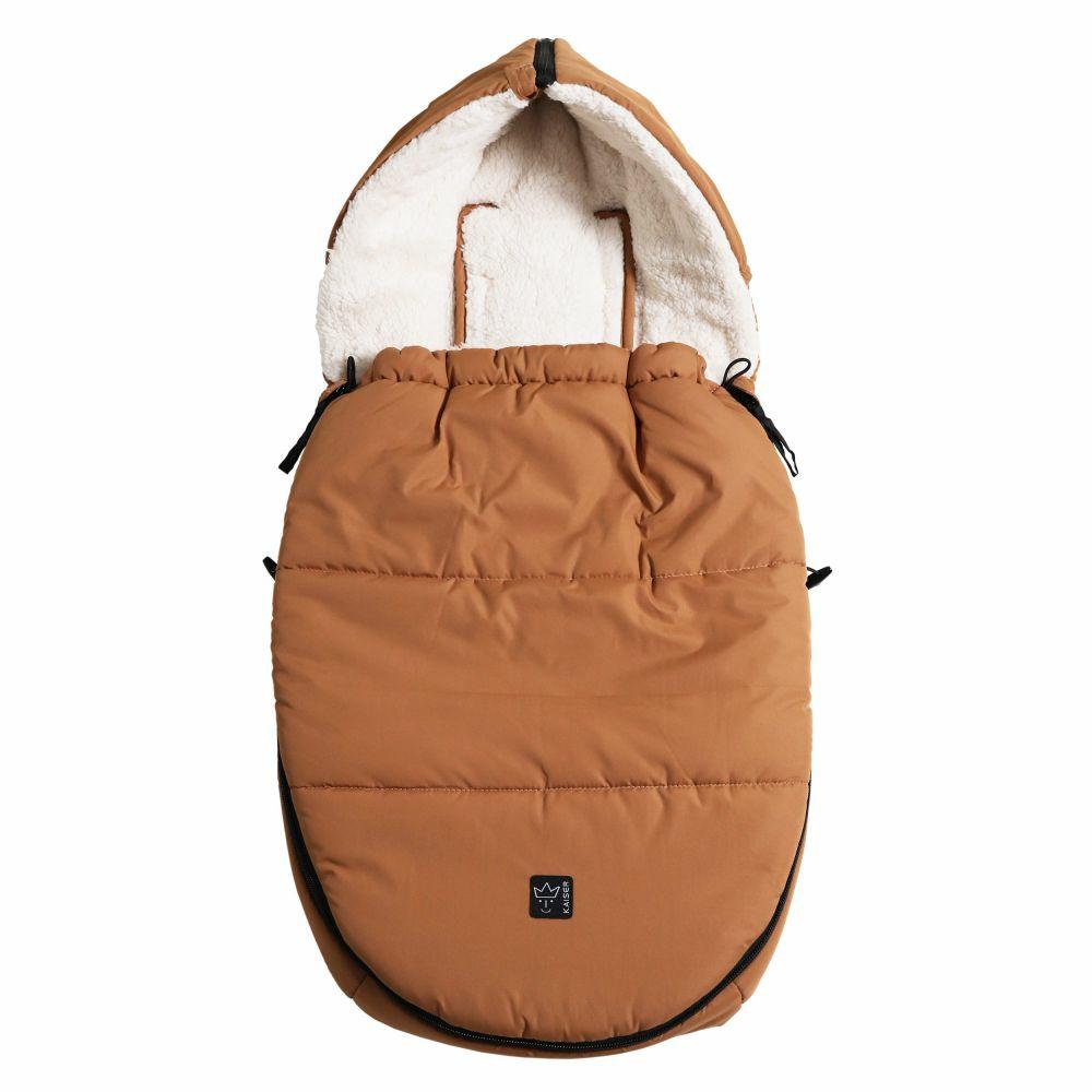 Fußsäcke |   Fleece-Fußsack Hoody 2.0 Für Babyschale Und Babywanne – Camel Fußsäcke Fußsäcke