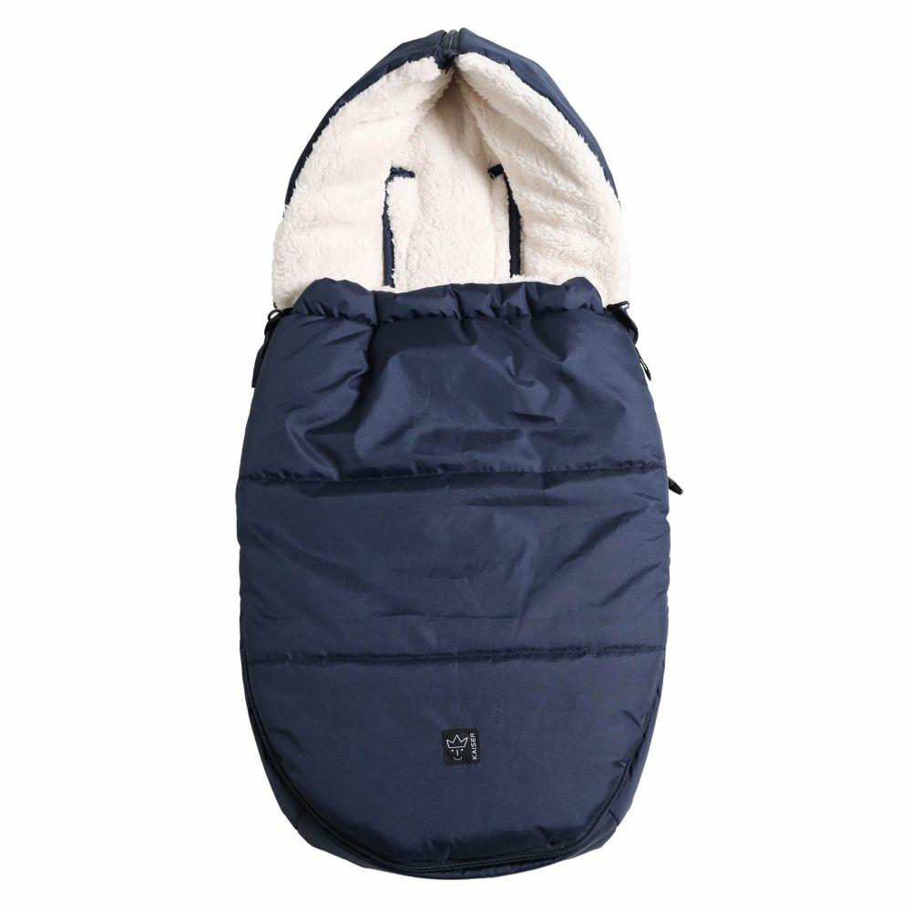 Fußsäcke |   Fleece-Fußsack Hoody 2.0 Für Babyschale Und Babywanne – Navy Fußsäcke Fußsäcke