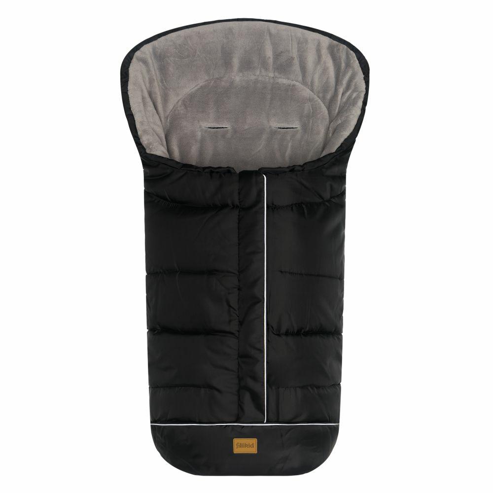 Fußsäcke |   Fleece-Fußsack K2 Für Buggy, Sport- Und Kinderwagen – Schwarz Fußsäcke Fußsäcke