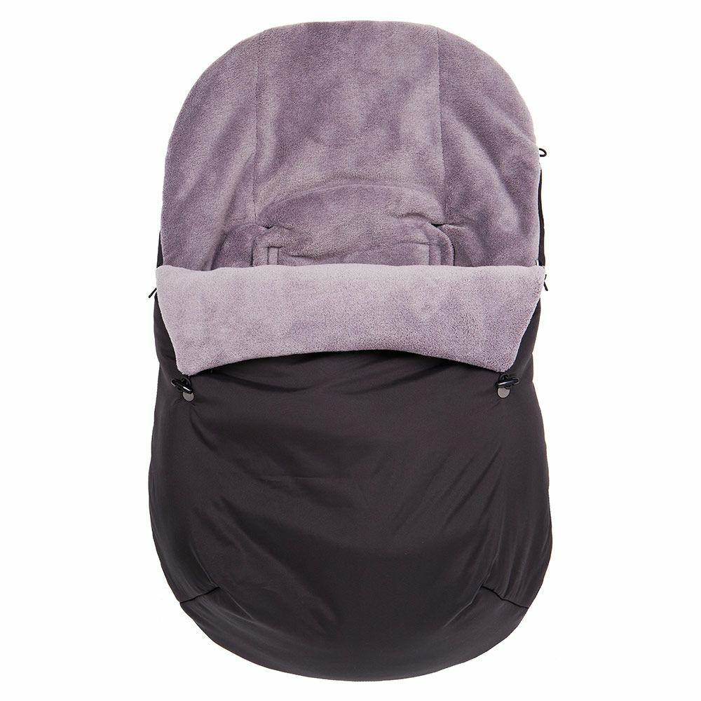 Fußsäcke |   Fleece-Fußsack Sella Für Babyschale Und Babywanne – Schwarz Fußsäcke Fußsäcke