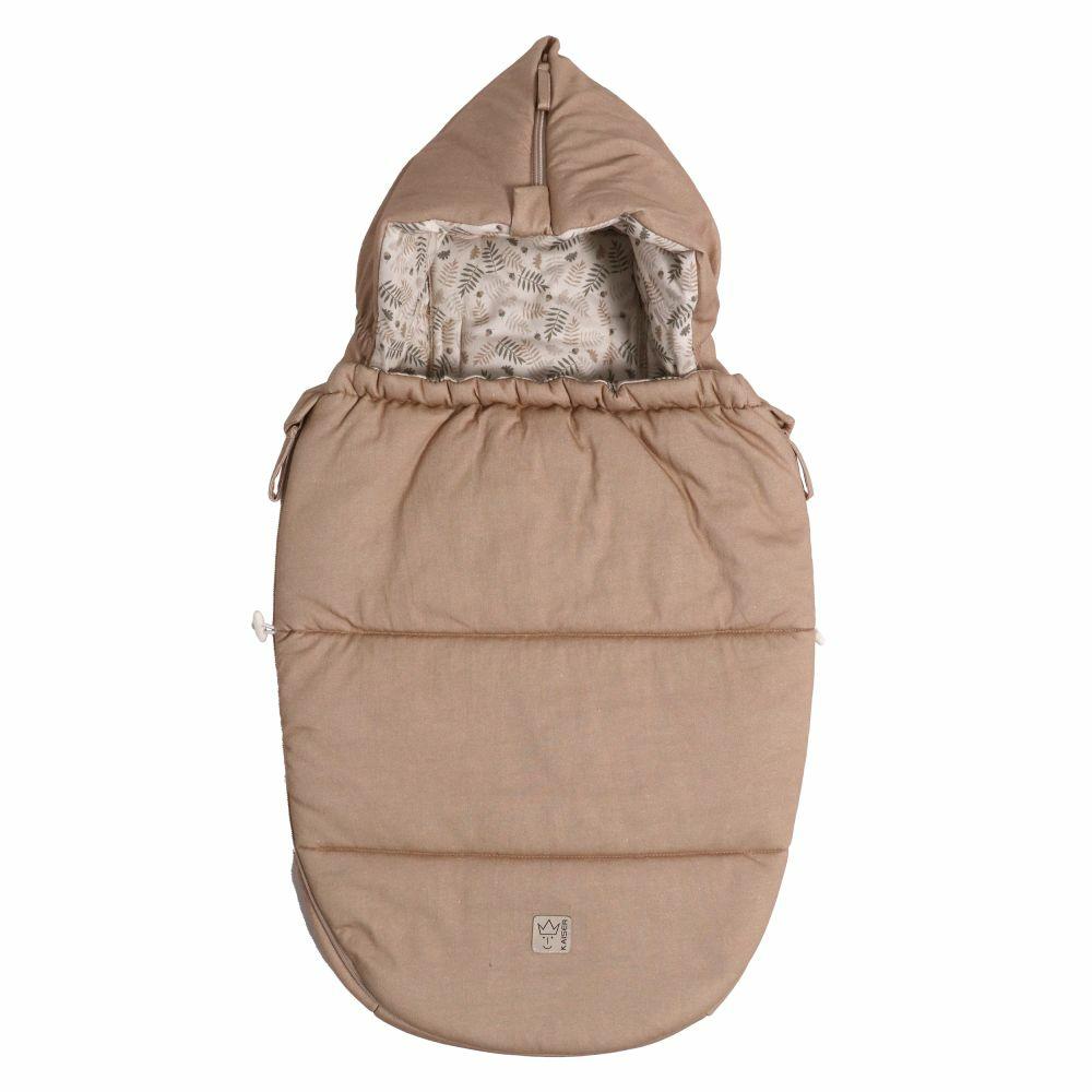 Fußsäcke |   Jersey-Fußsack Small Hooded Für Babyschalen Und Babywannen – Butternut – Kollektion 2024 Fußsäcke Fußsäcke