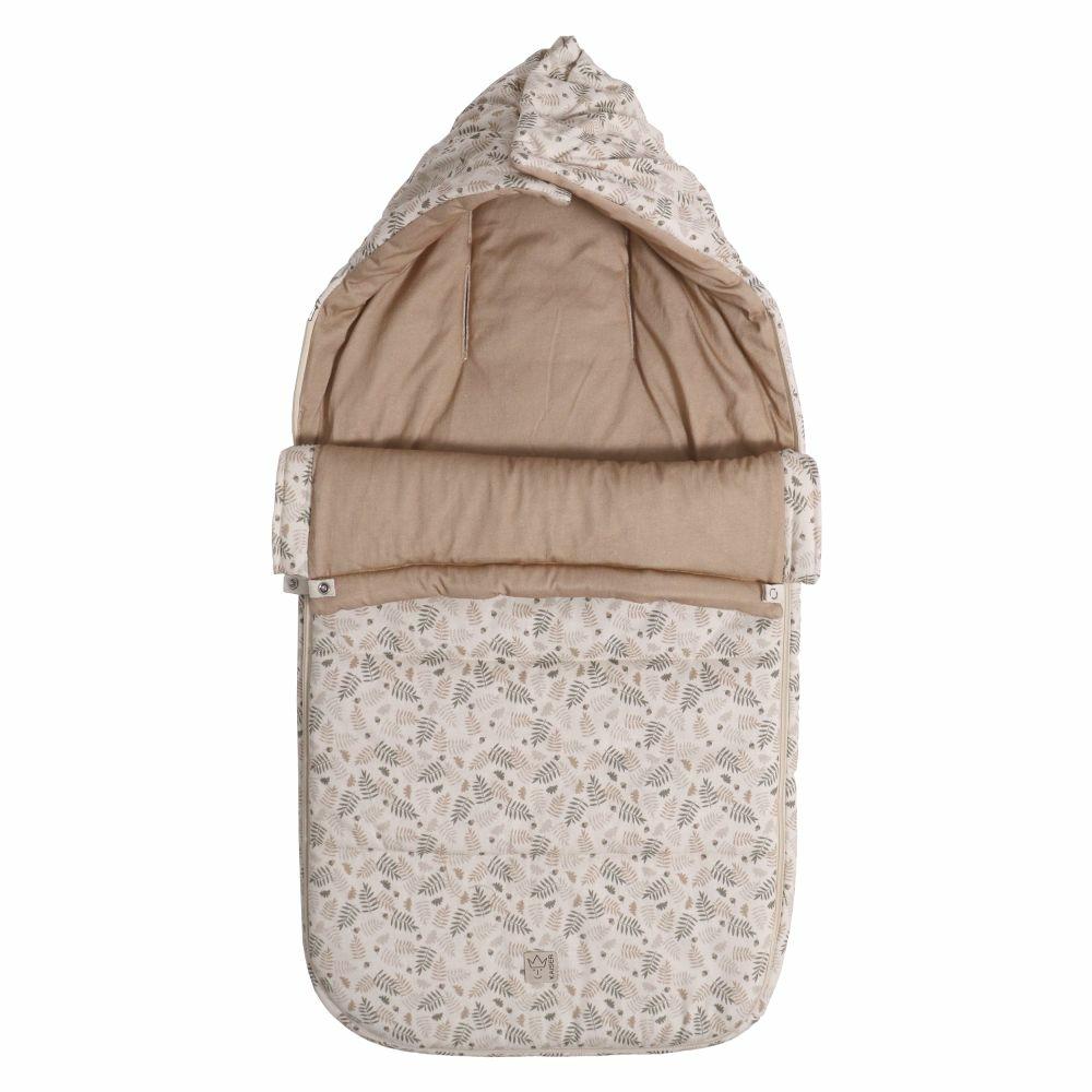 Fußsäcke |   Jersey-Fußsack Sophia Für Kinderwagen Und Buggy – Forrest Cream – Kollektion 2024 Fußsäcke Fußsäcke