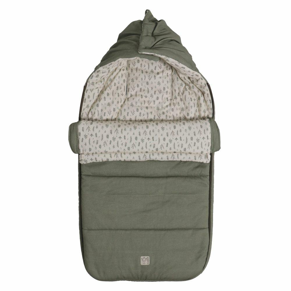 Fußsäcke |   Jersey-Fußsack Sophia Für Kinderwagen Und Buggy – Olive Green – Kollektion 2024 Fußsäcke Fußsäcke