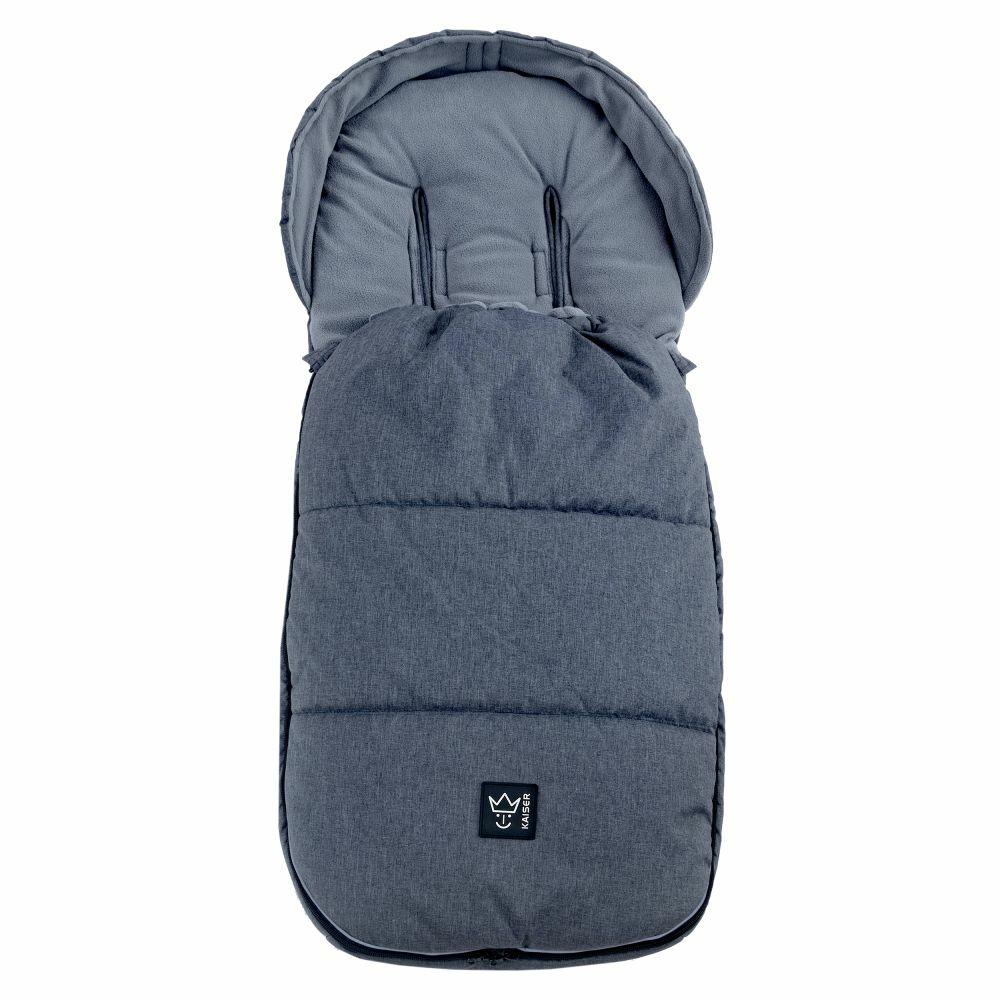 Fußsäcke |   Thermo-Fleece Fußsack Lukky Für Joie-Kinderwagen – Black Melange Fußsäcke Fußsäcke