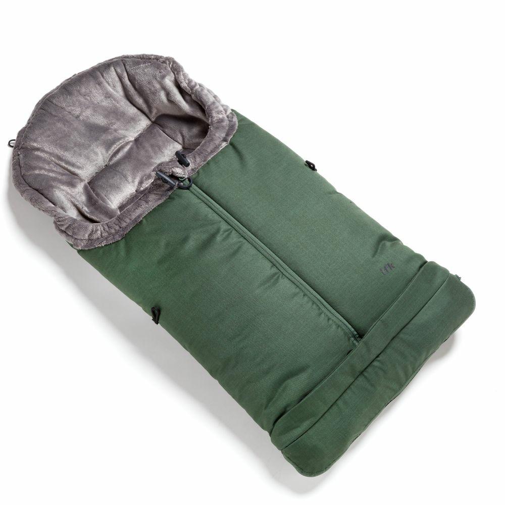 Fußsäcke |   Thermo-Fleece Fußsack Mit Verlängerbarem Fußteil – Olive – Kollektion 2024 Fußsäcke Fußsäcke