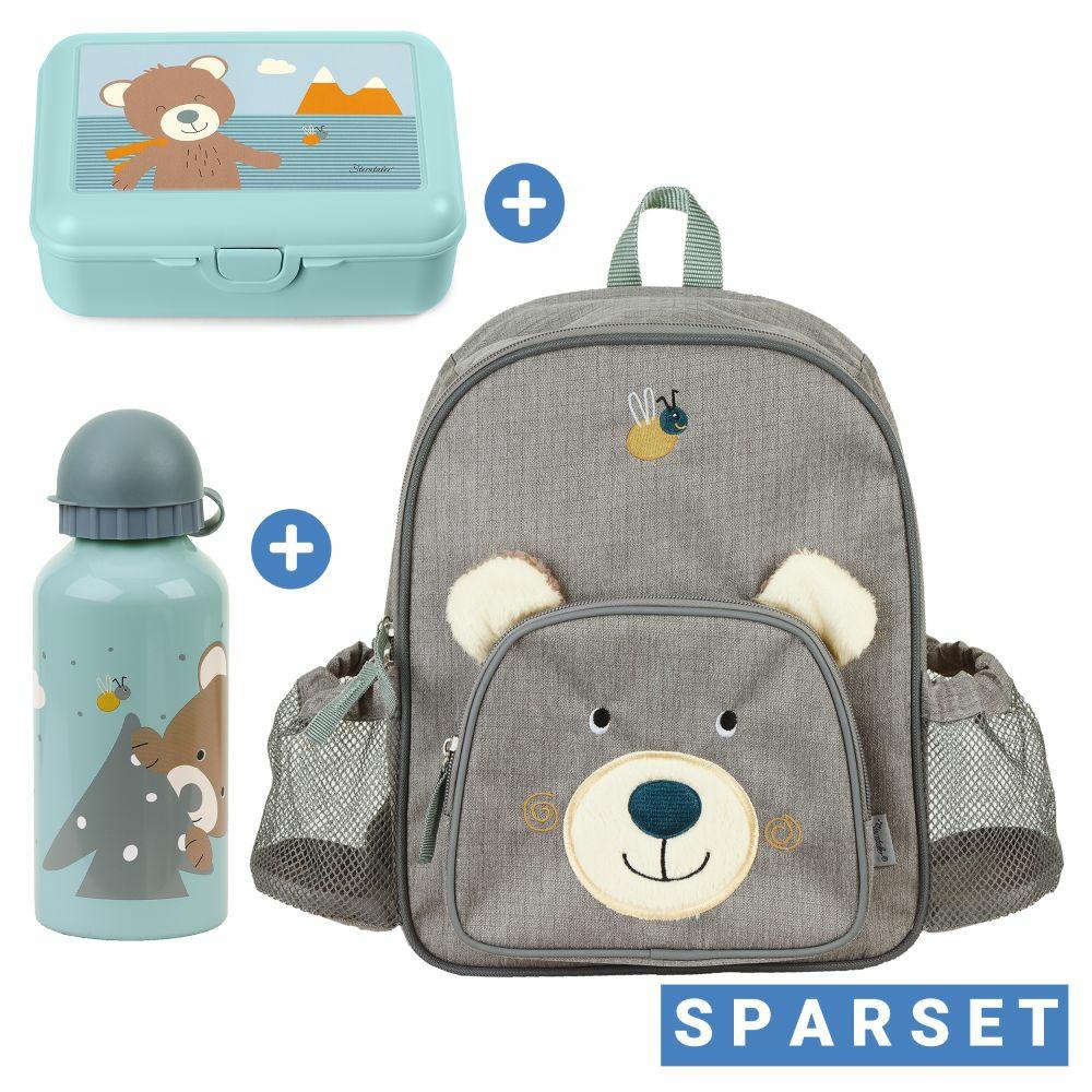 Kinderkoffer & Kindertaschen |   3Er Set Rucksack, Brotdose & Trinkflasche – Bär Ben Kinderkoffer & Kindertaschen Kinderkoffer & Kindertaschen