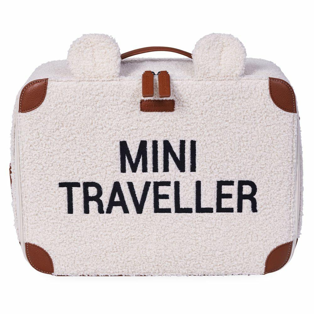 Kinderkoffer & Kindertaschen |   Kinderkoffer Mini Traveller – Teddy – Offwhite Kinderkoffer & Kindertaschen Kinderkoffer & Kindertaschen