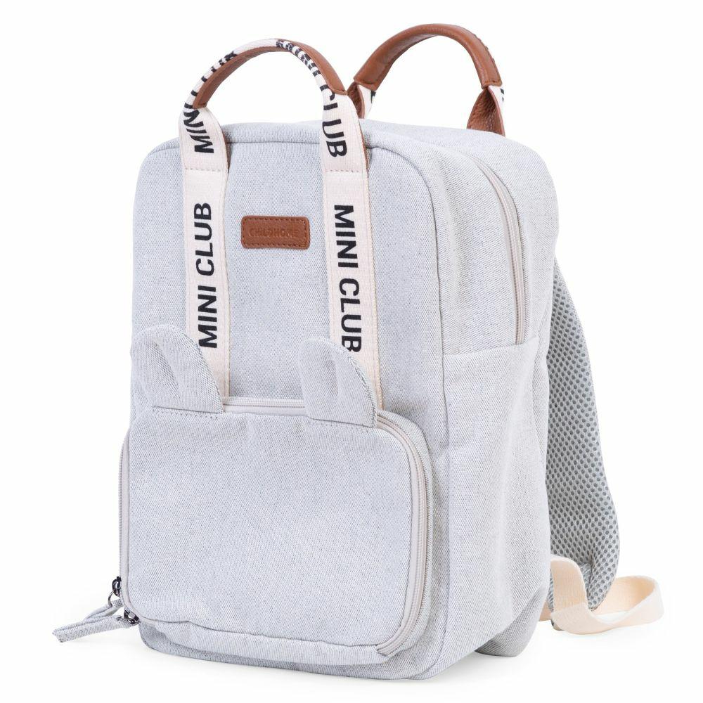 Kinderkoffer & Kindertaschen |   Kinderrucksack Mini Club – Signature Canvas – Offwhite Kinderkoffer & Kindertaschen Kinderkoffer & Kindertaschen