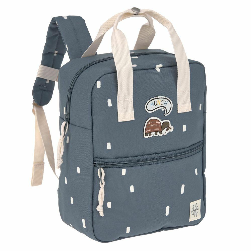 Kinderkoffer & Kindertaschen |   Rucksack Mini Square Backpack – Happy Prints – Midnight Blue Kinderkoffer & Kindertaschen Kinderkoffer & Kindertaschen