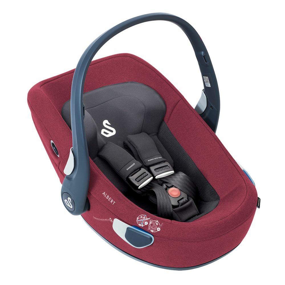 Kindersitze |   Babyschale Albert I-Size 1.2 Ab Geburt – 18 Monate (40 Cm – 85 Cm, Bis 13 Kg) Inkl. Neugeboreneneinlage, Sonnenverdeck & Verstellbare Kopfstütze – Forest Fruits – Kollektion 2023 Kindersitze Kindersitze