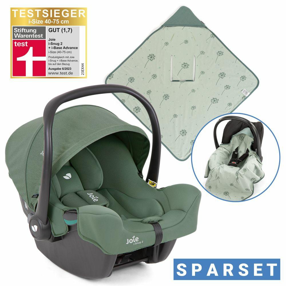 Kindersitze |   Babyschale I-Snug 2 I-Size Ab Geburt-13 Kg (40 Cm-75 Cm) Inkl. Sitzverkleinerer Nur 3,35 Kg + Einschlagdecke Pusteblume – Laurel – Kollektion 2024 Kindersitze Kindersitze