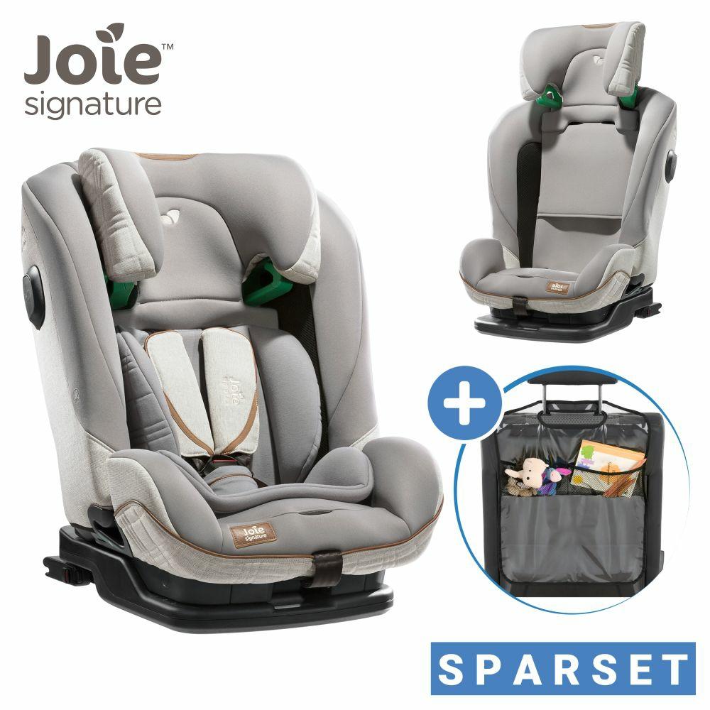 Kindersitze |   Kindersitz I-Plenti I-Size Ab 15 Monate – 12 Jahre (76 Cm – 150 Cm) Inkl. Isofix, Top Tether & Rückenlehnen-Schutz Cover Me – Signature – Oyster – Kollektion 2024 Kindersitze Kindersitze