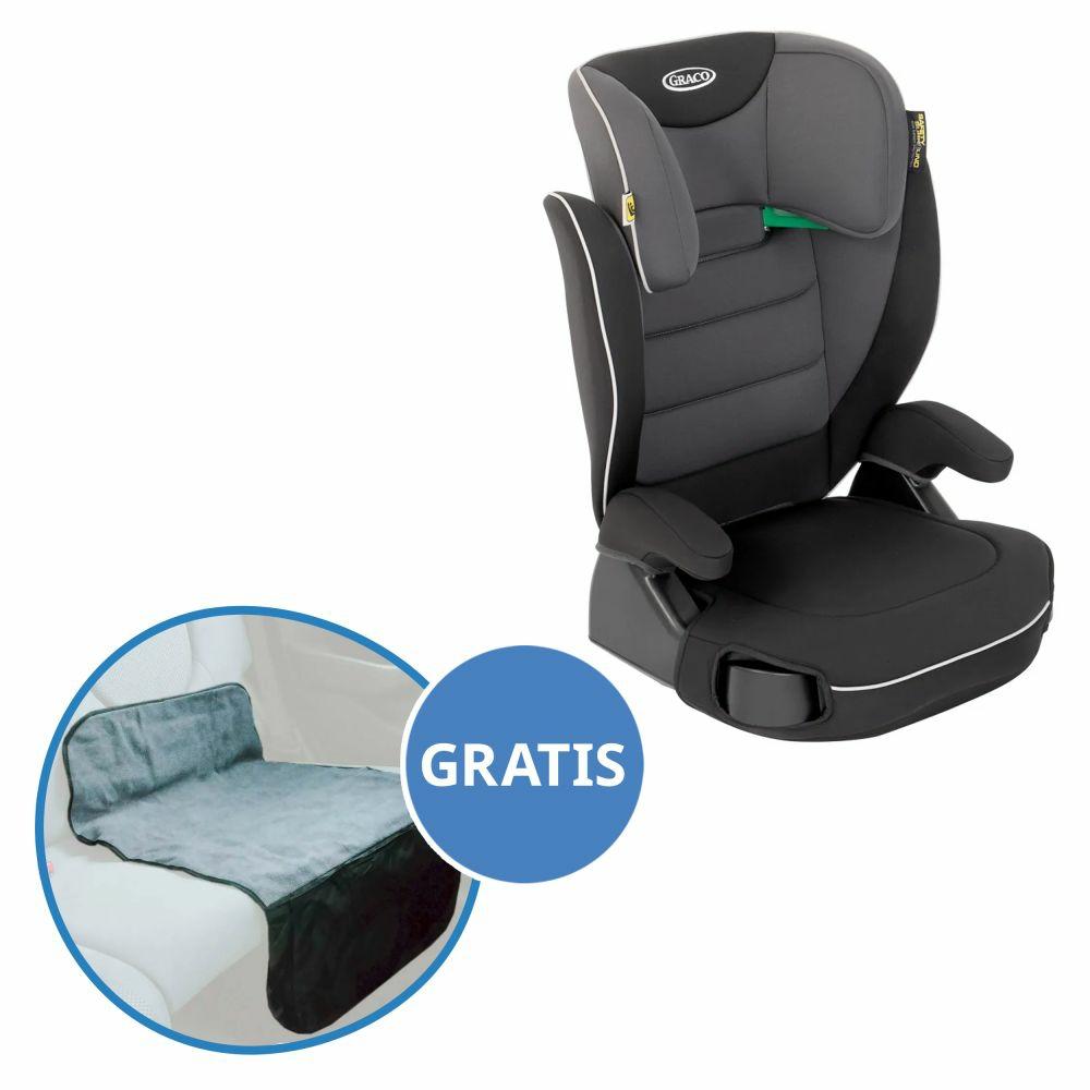 Kindersitze |   Kindersitz Logico L I-Size Ab 3,5 Jahre – 12 Jahre (100 Cm -150 Cm) Inkl. Getränkehalter & Autositz-Schutzunterlage – Midnight Kindersitze Kindersitze