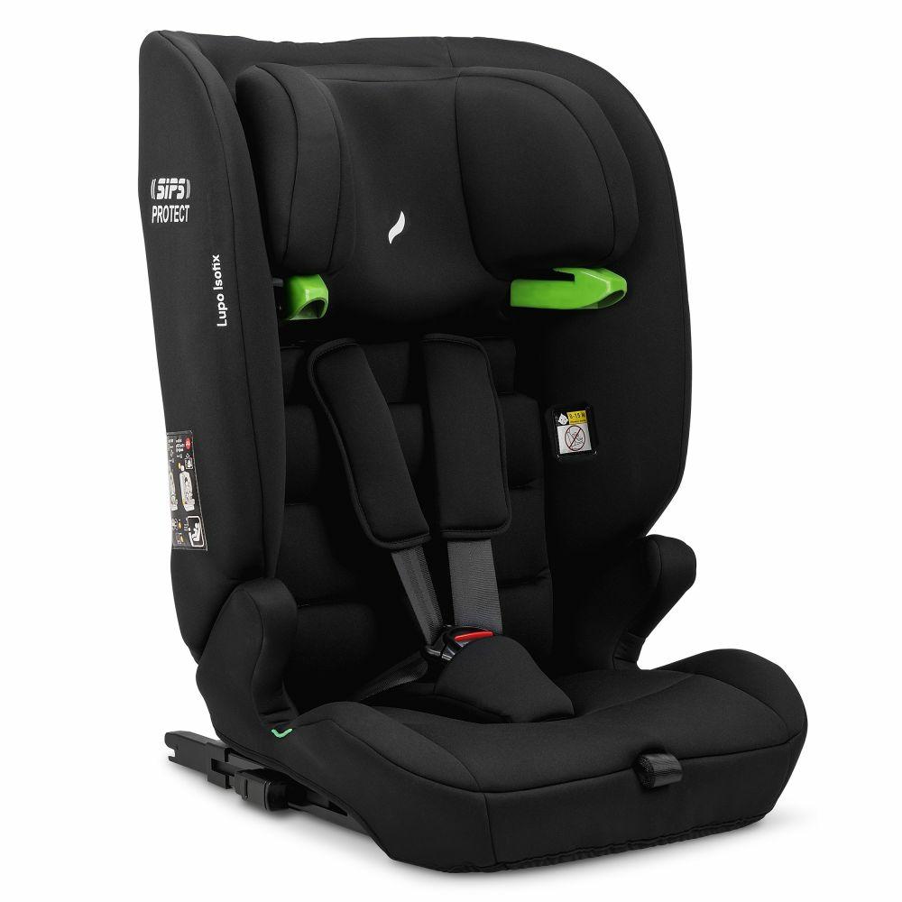 Kindersitze |   Kindersitz Lupo Isofix I-Size Ab 15 Monate – 12 Jahre (76 Cm – 150) Mit Isofix & Top-Tether – Black – Kollektion 2024 Kindersitze Kindersitze