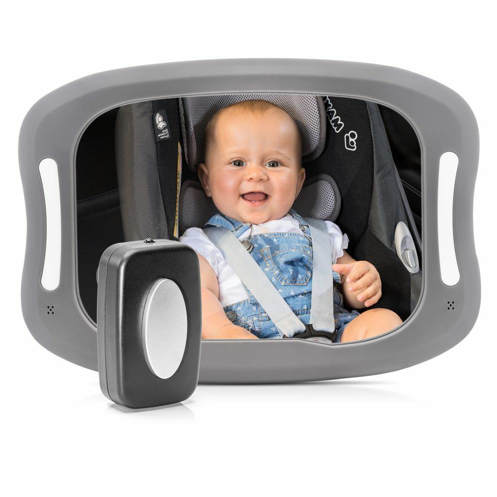 Kindersitze |   Led Auto-Sicherheitsspiegel Mit Licht – Babyview – Anthrazit Kindersitze Kindersitze