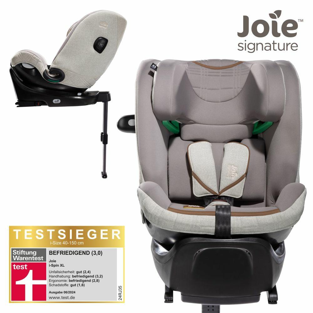 Kindersitze |   Reboarder-Kindersitz I-Spin Xl I-Size Ab Geburt – 12 Jahre (40 Cm – 150 Cm) 360° Drehbar Inkl. Isofix-Basis – Signature – Oyster – Kollektion 2024 Kindersitze Kindersitze