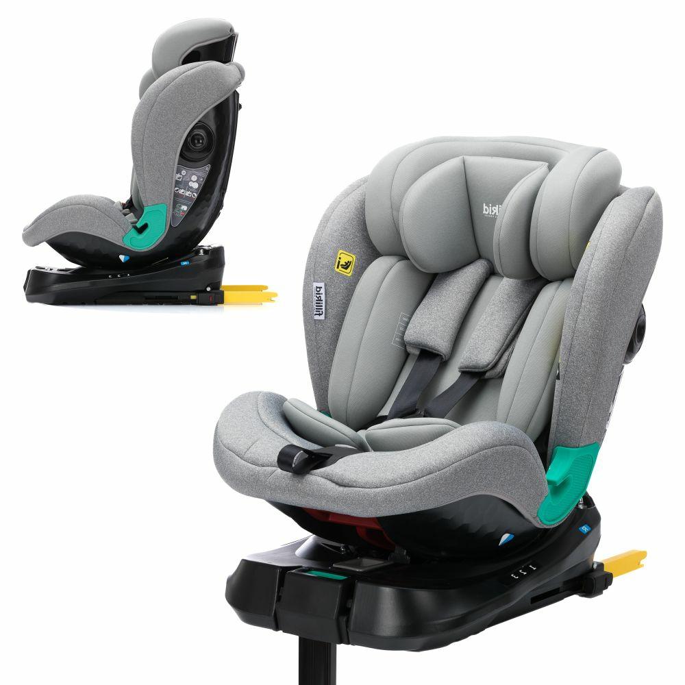 Kindersitze |   Reboarder-Kindersitz Luca 360° I-Size Ab Geburt – 12 Jahre (40 Cm -150 Cm) Mit Isofix-Base & Stützfuß – Grau Kindersitze Kindersitze