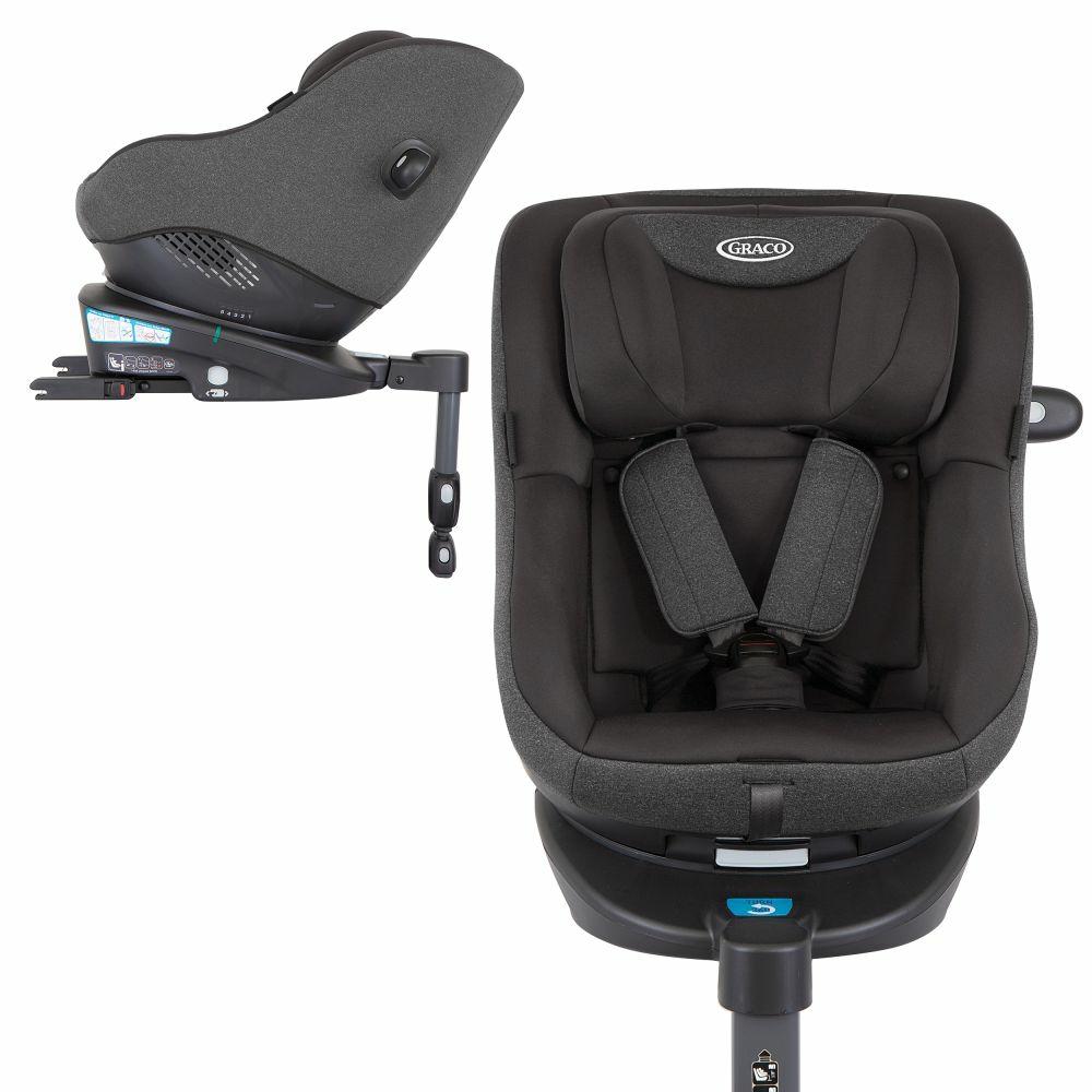 Kindersitze |   Reboarder-Kindersitz Turn2Me I-Size Ab Geburt – 4 Jahre (40 Cm-105 Cm) Mit Sitzverkleinerer & Isofix-Basis – Heather – Kollektion 2024 Kindersitze Kindersitze