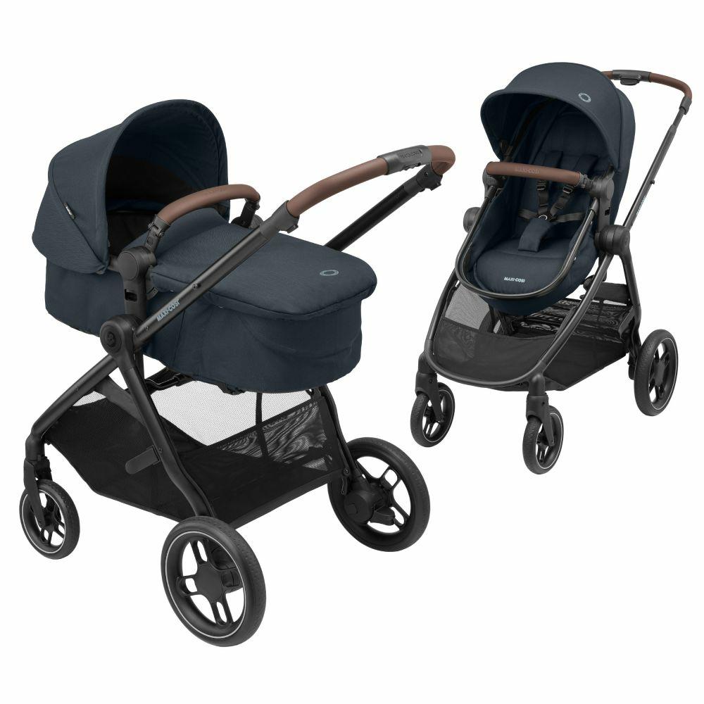 Kinderwagen |   2 -In- 1 Kombi-Kinderwagen Zelia³ Wendbarer Sitz & Wanne In Einem, Verstellbarer Schieber, 22 Kg – Essential Graphite – Kollektion 2024 Kinderwagen Kinderwagen