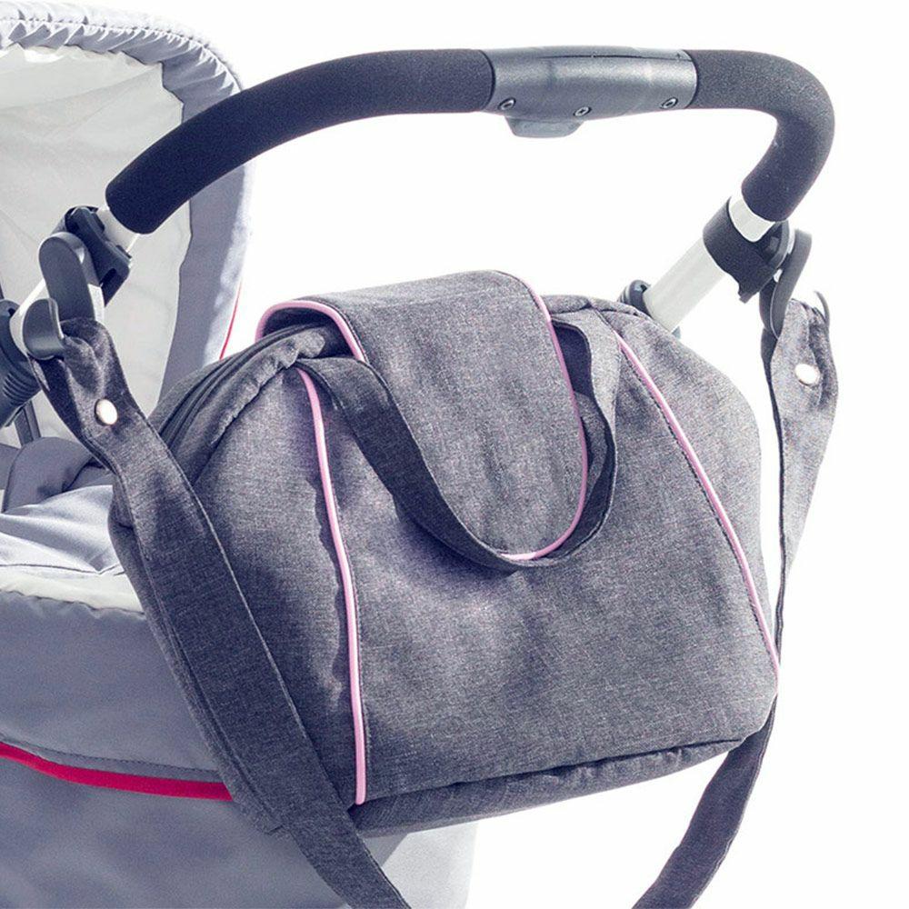 Kinderwagen |   2Er Pack Befestigungs-Haken Hug It! Für Kinderwagen – Grau Kinderwagen Kinderwagen