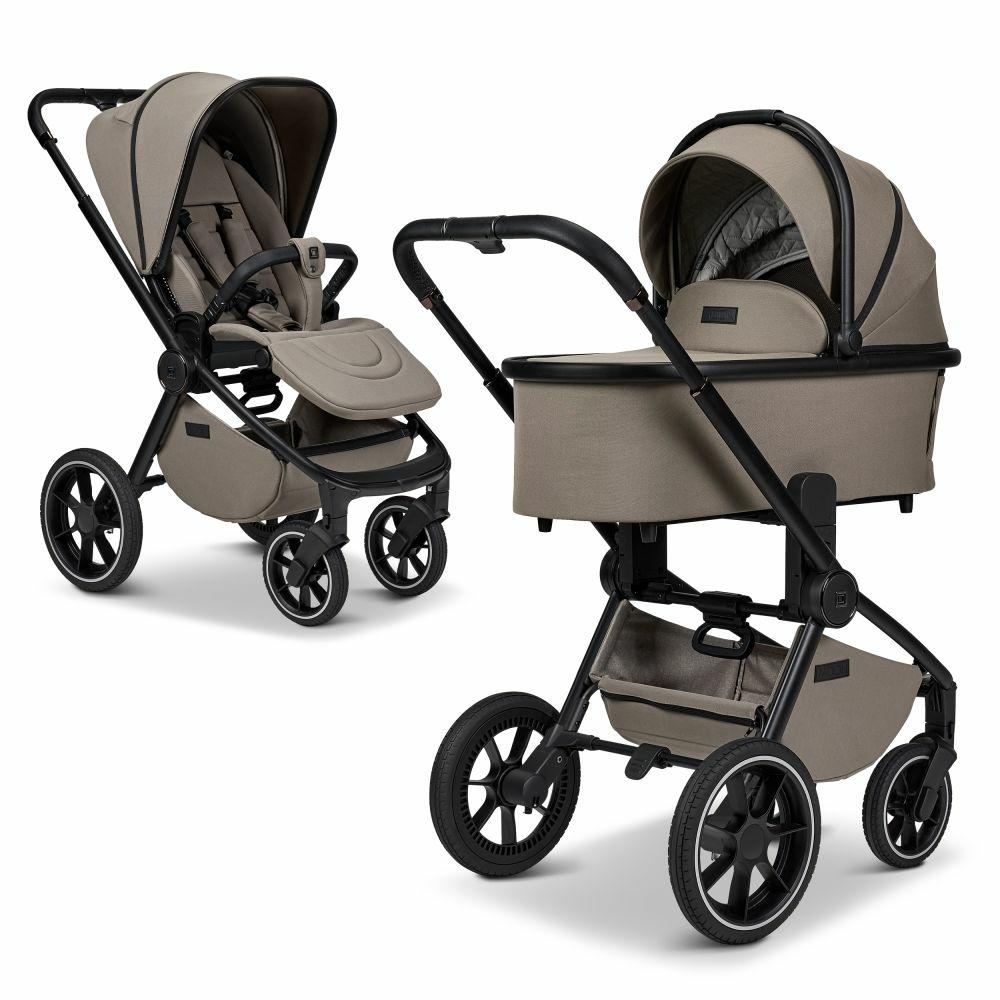 Kinderwagen |   2In1 Kombi-Kinderwagen Resea + Bis 22 Kg Mit Liegeposition, Babywanne, Umsetzbare Sitzeinheit & Teleskopschieber – Mud Kinderwagen Kinderwagen