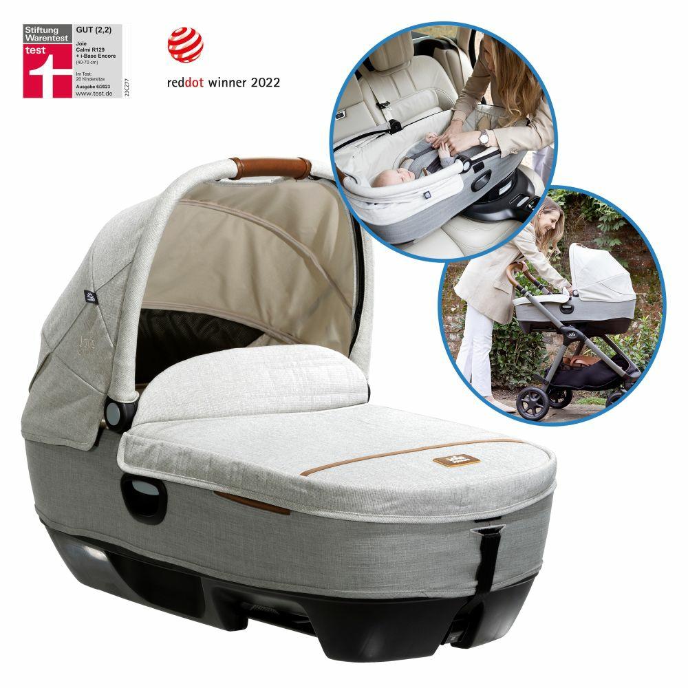 Kinderwagen |   Auto-Babywanne Calmi R129 Im Auto Und Auf Den Kinderwagen Vinca, Aeria, Finiti Verwendbar Inkl. Regenschutz – Signature – Oyster – Kollektion 2024 Kinderwagen Kinderwagen