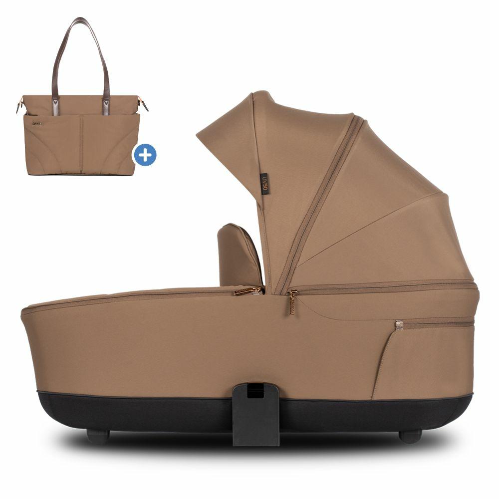 Kinderwagen |   Babywanne Für Sportwagen Claro Inkl. Wickeltasche Und Regenschutz – Caramel Kinderwagen Caramel