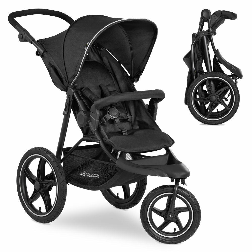 Kinderwagen |   Buggy & Jogger Runner 2 (Mit Großen Luftreifen) – Black Kinderwagen Kinderwagen