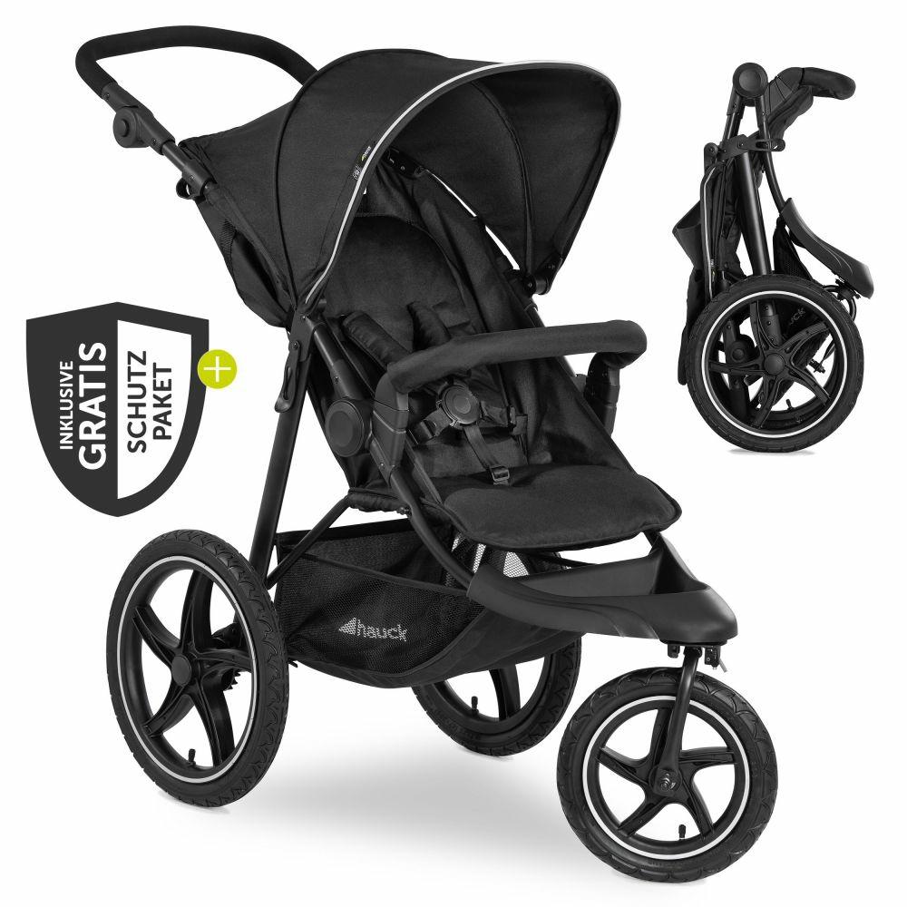 Kinderwagen |   Buggy & Jogger Runner 2 (Mit Großen Luftreifen) Inkl. Xxl Zubehörpaket – Black – Kollektion 2023 Kinderwagen Kinderwagen