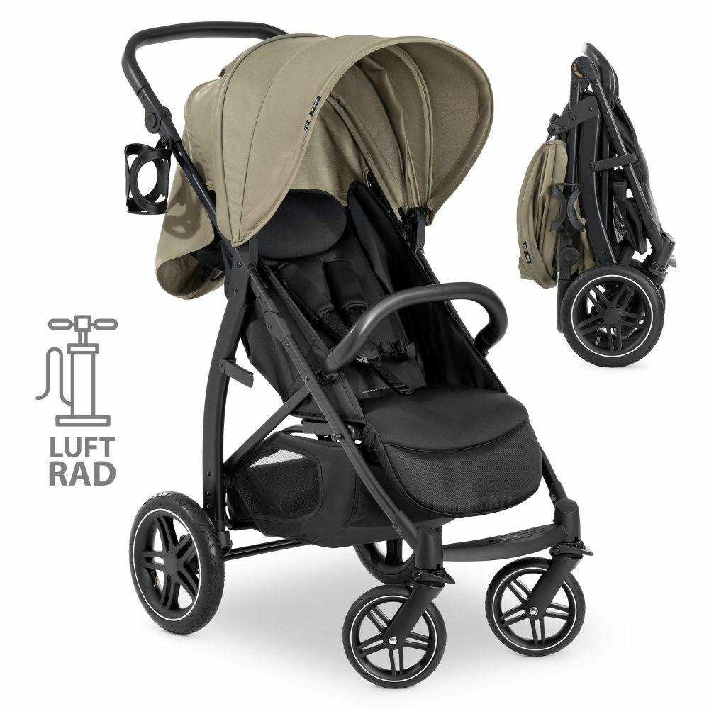 Kinderwagen |   Buggy Rapid 4D Air (Bis 25 Kg) – Mit Luftreifen, Liegefunktion Und Xl Verdeck – Olive – Kollektion 2023 Kinderwagen Kinderwagen