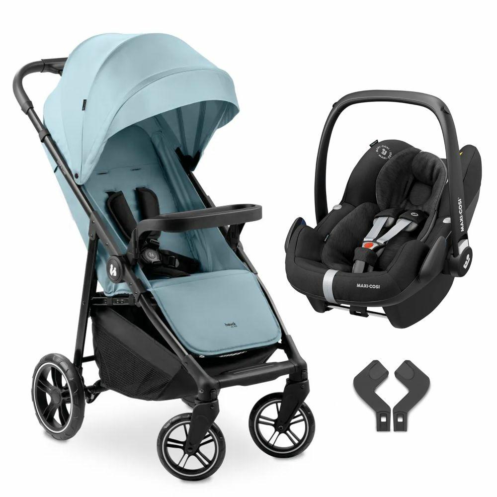 Kinderwagen |   Buggy Shop N Care Inkl. Autositz Pebble Pro – Dusty Blue Kinderwagen Dusty Blue