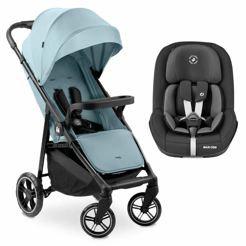 Kinderwagen |   Buggy Shop N Care Inkl. Reboarder Pearl Pro 2 – Dusty Blue Kinderwagen Dusty Blue