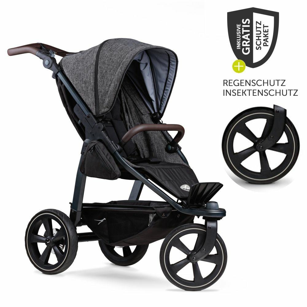 Kinderwagen |   Buggy & Sportkinderwagen Mono 2 Mit Luftkammerreifen Sportsitz Bis 34 Kg + Xxl-Zamboo Zubehörpaket – Premium Anthrazit – Kollektion 2024 Kinderwagen Kinderwagen