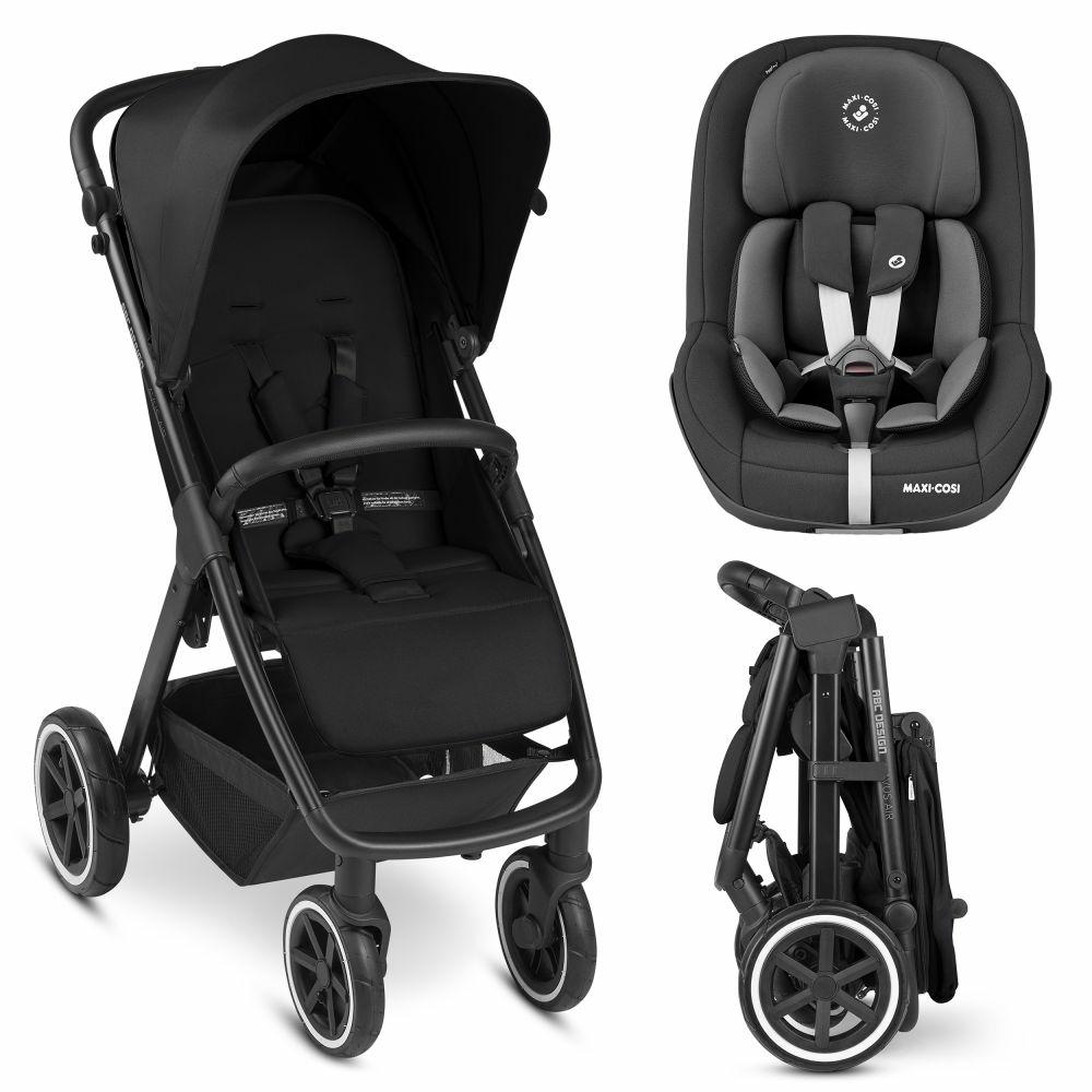 Kinderwagen |   Buggy & Sportwagen Avus Air Inkl. Reboarder Pearl Pro 2 – Mit Lufträdern, Einhand-Faltung Und Höhenverstellbarem Schieber (Bis 25 Kg Belastbar) – Ink Kinderwagen Ink